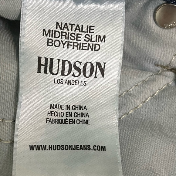 Hudson Natalie Midrise Slim Boyfriend. SZ.29 Classic Blue Women's Jeans. - Picture 5 of 8